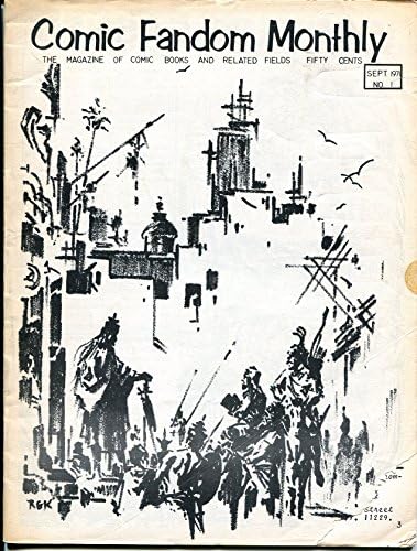 Ежемесячник комикс № 1 1971-1-ра-Ри Кренкель-Дейвид Т.е. Аллександер-VG-