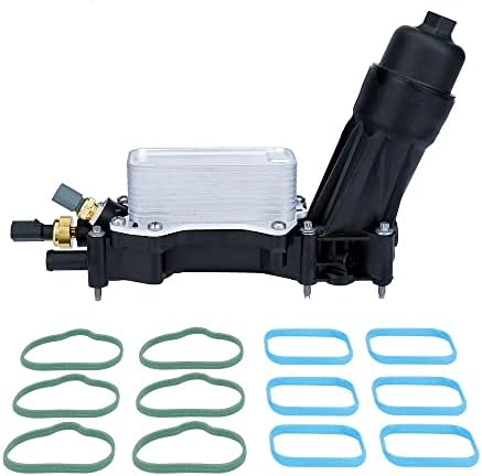 Адаптер за маслен радиатор на двигателя ONER и корпуса на масления филтър в събирането, подходящ за 2014-2017 Chrysler