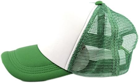 NYFASHION101 Празна Мрежа Регулируема бейзболна шапка възстановяване на предишното положение От Памук с 6 Панели За шофьор