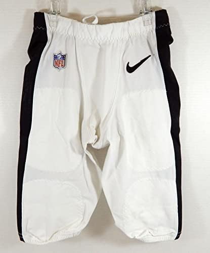 2019 Philadelphia Eagles Стивън Нелсън 3 Използваните Бели Панталони За игри 28 DP25853 - Използва Игрално оборудване