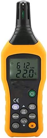 WDBBY Измерване на температура и Влажност с Подсветка Дигитален Psychrometer Термометър, Влагомер