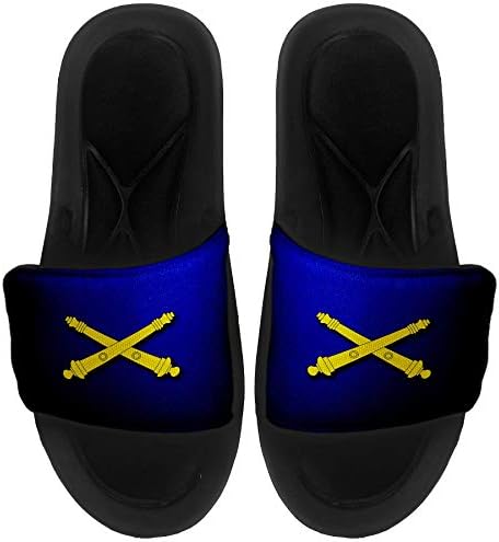 Най-сандали с амортизация ExpressItBest/Джапанки за мъже, жени и младежи - Броня на Армията на САЩ, плака клон