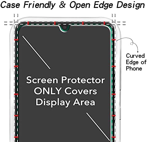 KATIN [2] е Предназначен за Samsung Galaxy A42, защитен слой от закалено стъкло 5G, твърдост 9H, подходящ за корпуса