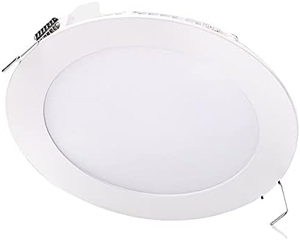 OKLUCK ултра тънък Бял ултра-тънък led панел лампа 6000 До 9 W/12 W Кръг COB Европейския Прост-Вградени Лампа Таван