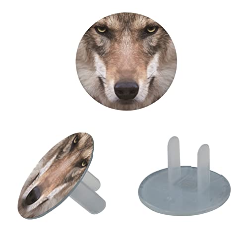 Смешни калъфи за контакти с шарките на кучешки мордочки, 24 опаковки - Защитни капаци за контакти за деца – Здрави и устойчиви