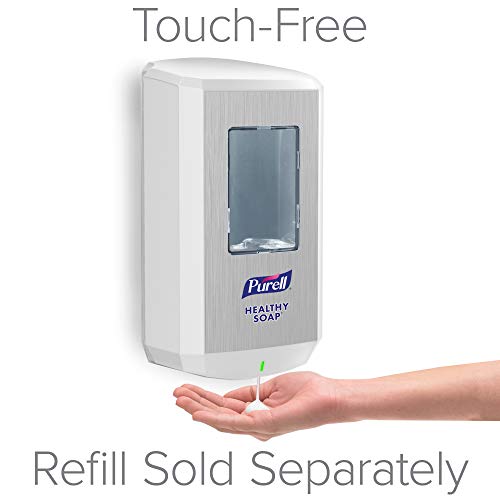 Автоматично дозиране система сапун PURELL CS8 за ръце, бяла, за доставка на сапун PURELL CS8 обем 1200 мл (опаковка по 1 парче)