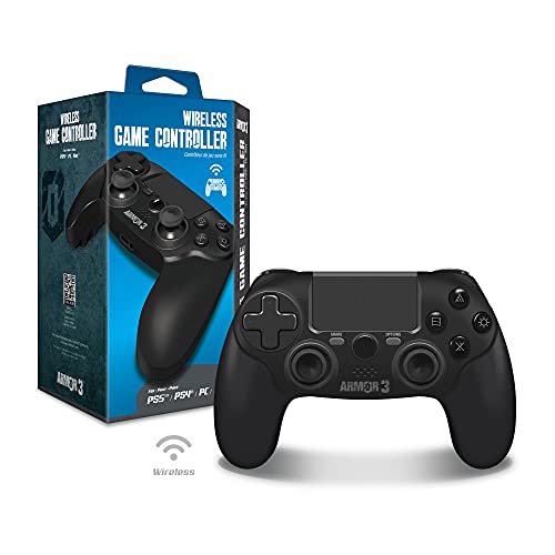 Безжичен гейм контролер Hyperkin Armor3 за PS4/ PC/ Mac (Черен) - PlayStation 4