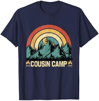 Братовчед Camp 2022 Приятели Лятна Семейна Почивка В Къмпинг Тениска