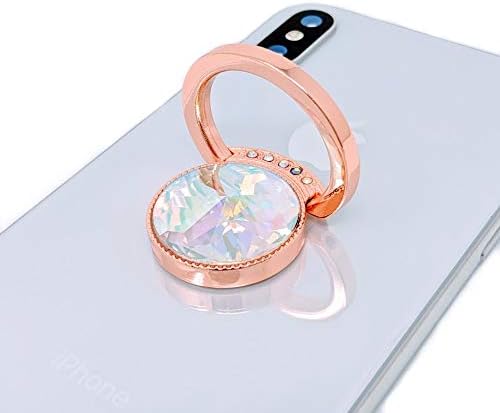 Държач за пръстени за телефон с пайети – Gatsjy Sparkle Кристал, Въртящи се на 360 °, Универсална Поставка за халки