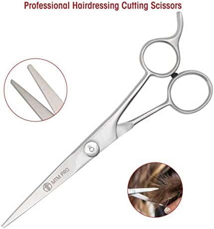 Фризьорски ножици MTM PRO, Ножица за Подстригване на коса, 6,5 инча, Самобръсначка Премиум-клас от Неръждаема
