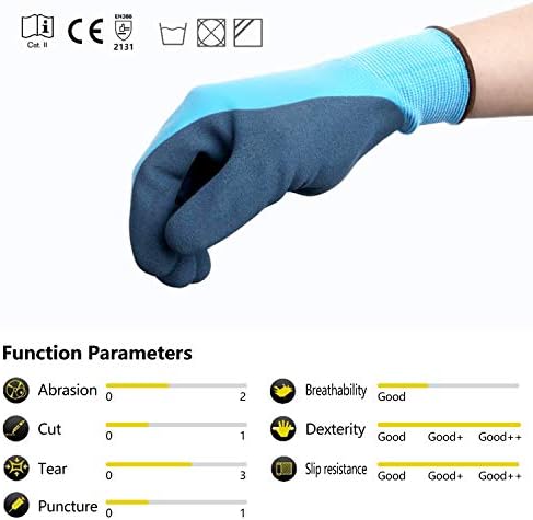 Водоустойчиви Работни Ръкавици DS Safety Работни Ръкавици Hycool Grip