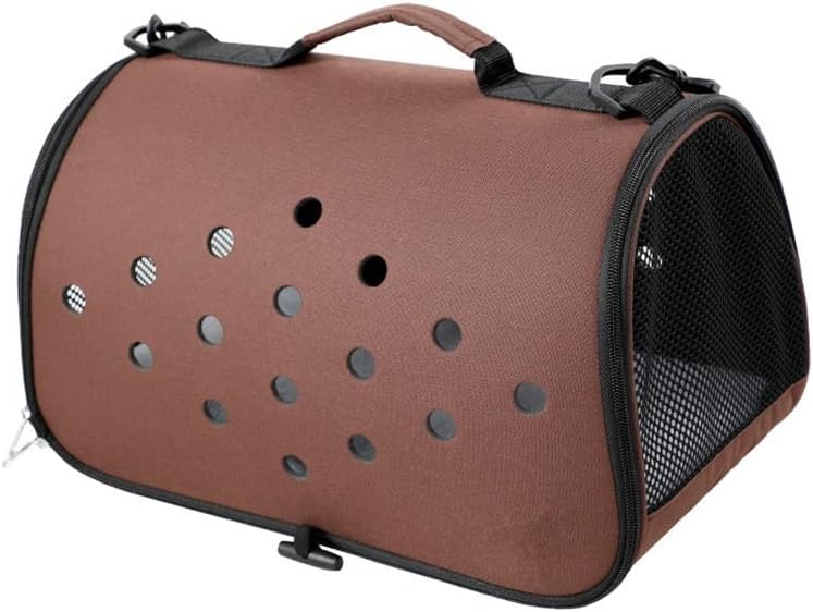 ZSEDP Чанта за домашни любимци EVA Пет Out Bag Голям Капацитет Преносима Диагонално Дишаща чанта-тоут за