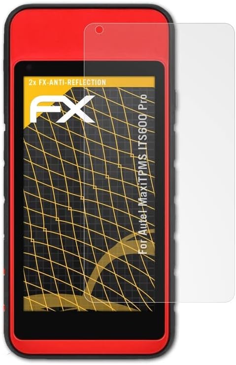 Защитно фолио atFoliX, съвместима със защитно фолио Autel MaxiTPMS ITS600 Pro за екрана, Антибликовая и амортизирующая защитно фолио FX (2 пъти)
