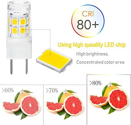 Led лампа ETHT G8 2,5 W дневна светлина бял цвят - на базата на G8 двухконтактный ксеноновый led JCD тип 120 В 20 W, работа на смени халогенна лампа за осветление на кухнята под мив?
