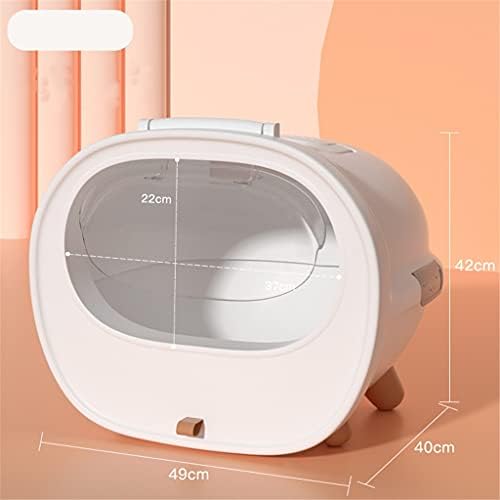 Мивка за Котешки Тоалетни DHDM Брызгозащищенная е Напълно Затворен и Голяма Мивка За Ароматизация на Тоалетни