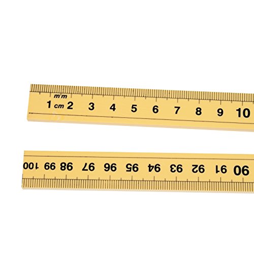 ОБУЧЕНИЕ ПРЕДИМСТВО Сгъваема измерване на гама - Измеряйте в инчове, Сантиметри, милиметри и метра - Сгъваема състав