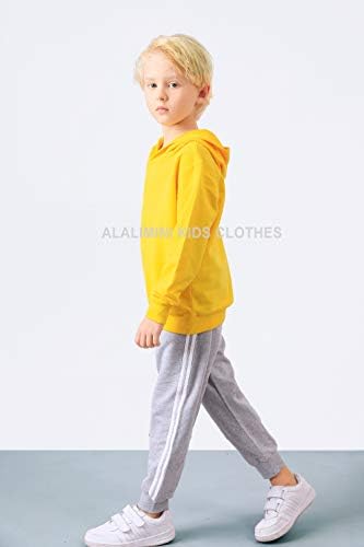 Спортни Панталони ALALIMINI За малко момче, Памучни Всекидневни Спортни Панталони на Райета, За Активни Бегачи