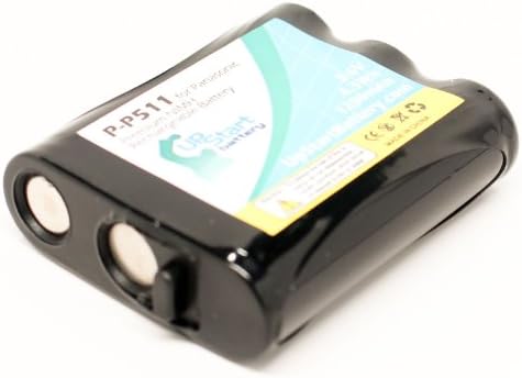 5X Pack - Съвместим с батерия Panasonic KX-2770 - Подмяна на батерия за безжичен телефон Panasonic (1200 ма 3,6 В NI-MH)