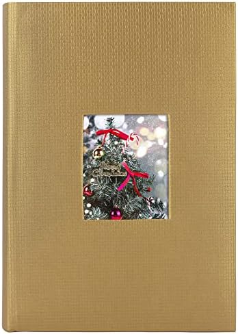 Изкуството на Голдън Стейт, Подвързия за Албум С Релефни 300 Джобове Голям Капацитет Побира 4x6 Книги с Картинки, Използвани за Семейни празници, Сватба, Коледа, Кучен?
