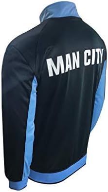 Спортно яке Icon Sports Manchester City с официален лиценз (за възрастни среден размер, тъмно син)