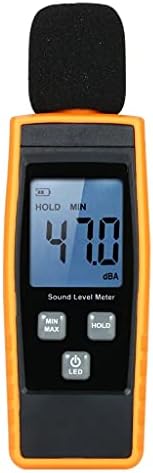 GENIGW LCD Цифров Измерител на нивото на звука, DB Метра 30-130 dba, Инструмент За Измерване на силата на Звука на