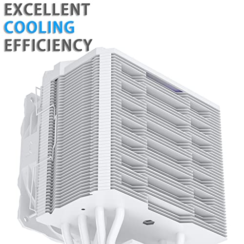 Въздушен охладител на процесора upHere, 6 Топлинни Тръби, Ребра от анодизиран алуминий, с Висока производителност fan