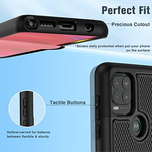 Калъф JXVM за Motorola Moto G Stylus 5G: Двуслойни Защитен сверхпрочный калъф за мобилен телефон, удароустойчив, здрав, с неплъзгащи