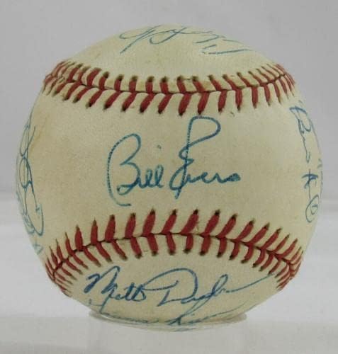 1994 Олбъни Колони Янкис подписаха бейзболен договор с Дереком Джетером Мариано Риверой + 15 бейзболни топки