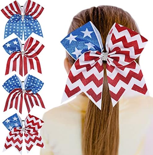 Прическа за момичета, Ден на независимостта, Национален празник на САЩ, Декорация във формата на Опашката Лястовици, Декорация