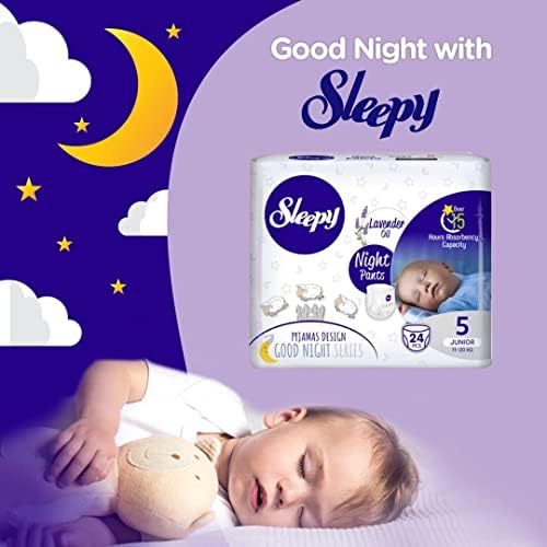 Надеваемые на нощ гащи-памперси за свободни бебета -за Еднократна употреба херметически гащи-памперси за максимална защита в продължение на 15 часа и сухи нощи - Раз