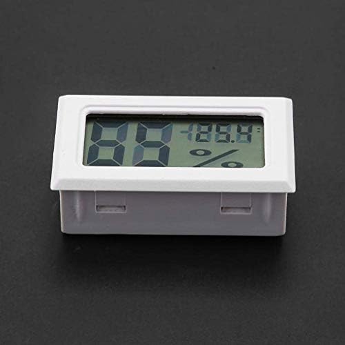 Стаен термометър XJJZS - Мини Електронен Термогигрометр За измерване на стайна температура (Цвят: черен)