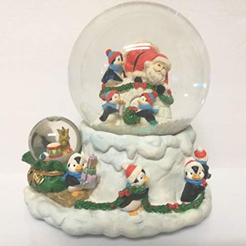 Коледа снежна топка ELWF Весели Празници от фирма San Francisco Music Box Company