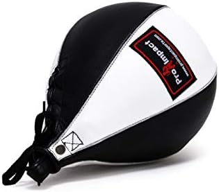 Спортна чанта Pro Impact Leather Speed Bag – Окачен топката крушовидни за бокс, ММА и Муай Тай – Тренажор за окачване