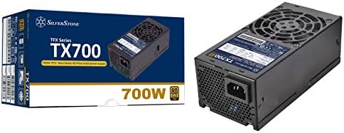 Захранване SilverStone Technology 700 W с фиксиран кабел TFX 80 Plus Gold TX700-G (SST-TX700-G)