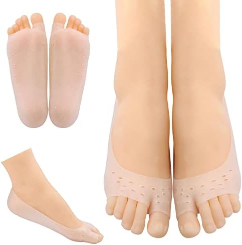 Tbestmax, 12 бр., Чорапи със силиконов гел за Сухи Напукани крака на Токчета, Женските Чорапи за деня и нощта