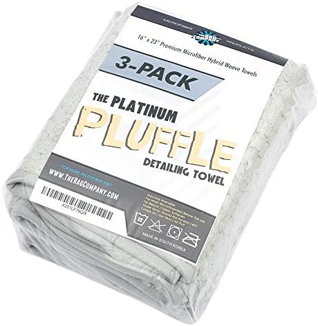 The Rag Company - хавлиени Кърпи от микрофибър Platinum Pluffle с тапицерия от микрофибър - Професионална корея смес от