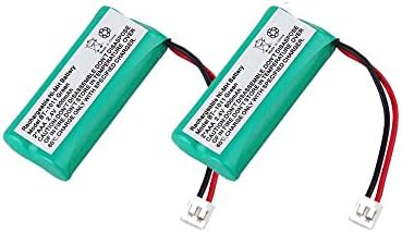 ELEOPTION (TM) акумулаторна Батерия за безжичен телефон, Разменени Батерия за Uniden BT-1008, Батерия 2 * AAA 2,4 V 800mAh Ni-MH, Тъмно зелен