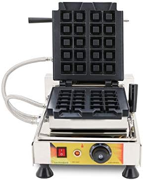 Универсална Търговска Машина за готвене на Вафли С Незалепващо покритие 110 В На 220 В Електрическа Квадратна Белгийската Машина За Печене на Вафли, Ютия
