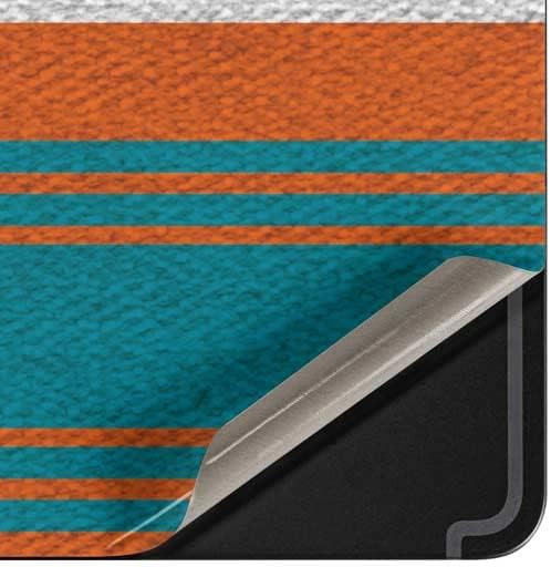 Стикер на таблет Skinit е Съвместима с Samsung Galaxy Tab S8 Plus - Официално Лицензиран дизайн пионерска NFL Маями Делфините