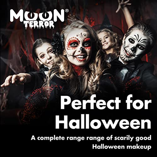 Боя за лице и тяло на Хелоуин от Луната Terror - Комплект от 4-те SFX-макияжей със специални ефекти - 0,40 течни унции