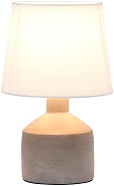 Настолна лампа от бетон Simple Designs LT2080-GRY Mini Bocksbeutal, Сив
