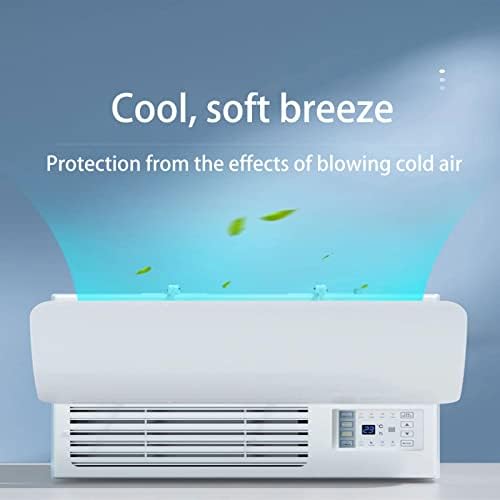 Дефлектор климатик BABLO Предпазва от директно попадение потоци студен въздух Лесен за монтиране на отражател охладител, инсталиран