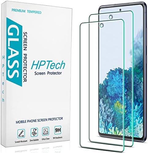 HPTech (2 опаковки) е Предназначен за Samsung Galaxy S20 FE, Galaxy S20 FE 5G, Galaxy S20 FE 5G Защитен слой от закалено