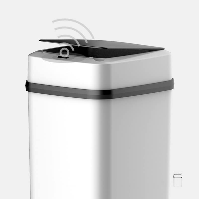 ZSEDP Интелигентна Индукционное Кошчето за боклук с Капак Кухненско Кофата за Боклук, За Дома, Автоматично Отваряне и затваряне