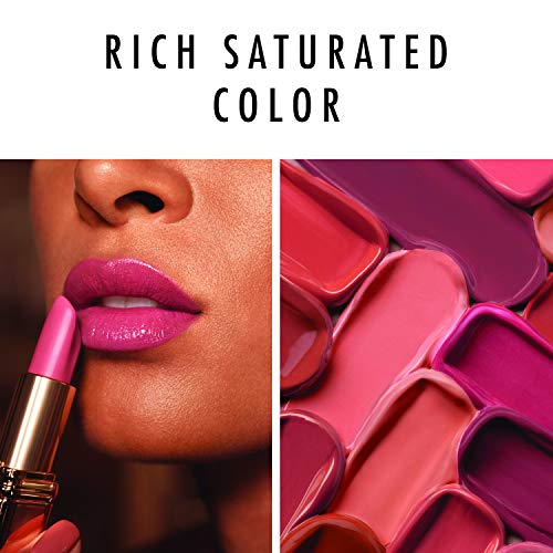 Червило L ' Oréal Paris за грим Les Nus от Colour Riche, Смели и Интензивни нюанси, Наситен цвят с Чисти Ухаживающими масла, Nu Confident, 0,13 унция (опаковка от 2 броя)