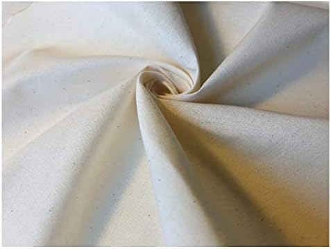 Натурална муслиновая плат от памук /текстил небеленая плат за драперии - (60 инча)