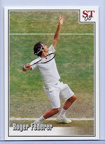 Роджър Федерер (подаване) на Уимбълдън 2008 Срещу Надал Почит, тенис на карта! Рядко!