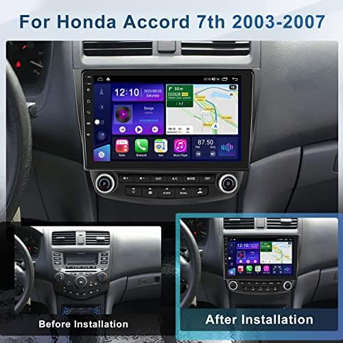 6G + 128G + Восьмиядерный Android Кола стерео за Honda Accord 7th 2003 2004 2005 2006 2007 Безжичен CarPlay