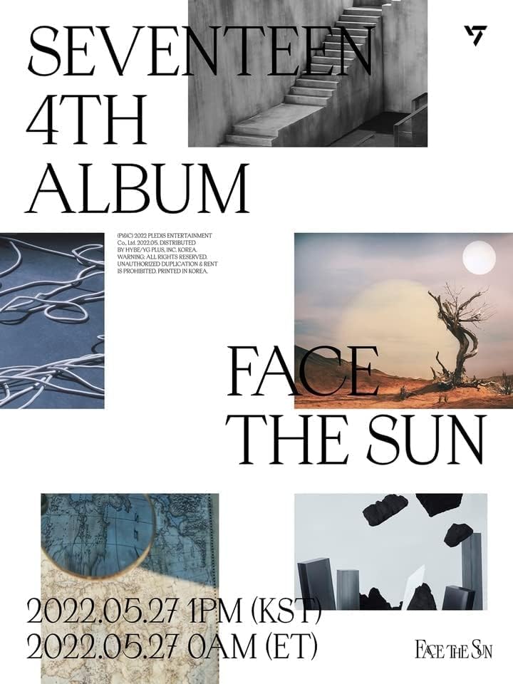 DREAMUS Seventeen -с Лице към Слънцето [еп.2 Shadow ver.] (4-ти албум) - Албум + Ограничен предварително подредени
