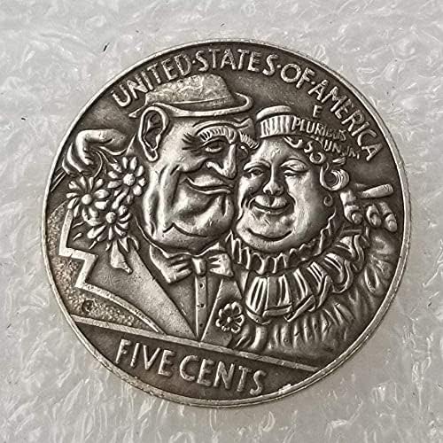Старинни Занаяти Монета Скитник Чуждестранните Монети Монета Стар Сребърен Долар Кръгла Сребърна Сребърна Монета #325